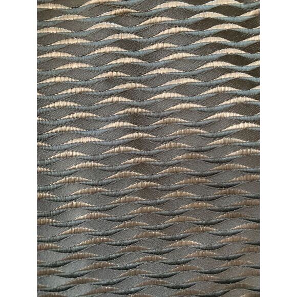 Vintage Tailored Black Metallic Textured Cropped Blazer Retro Button Jacket 4P - Picture 8 of 11